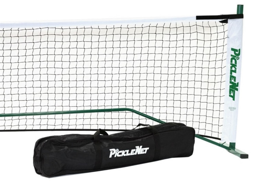 PickleNet Pickleball Portable Net ($189) is our top overall pick for best portable pickleball net.